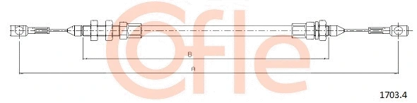 Accelerator Cable (1703.4)