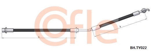 Brake Hose (92.BH.TY022)