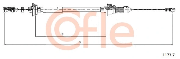 Accelerator Cable (1173.7)
