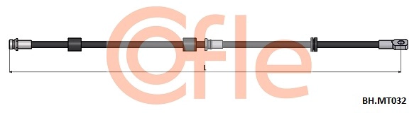 Brake Hose (92.BH.MT032)