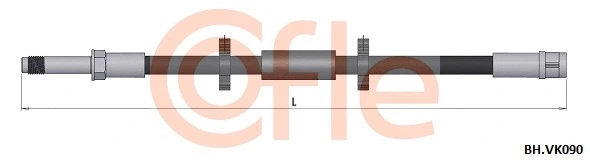 Brake Hose (92.BH.VK090)