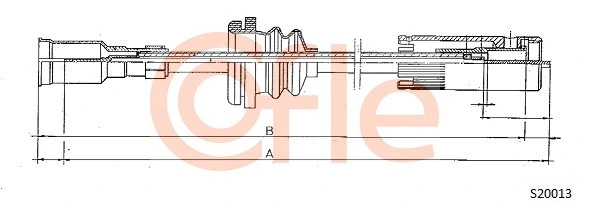 Speedometer Cable (S20013)