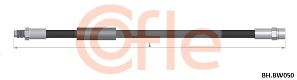 Brake Hose (92.BH.BW050)