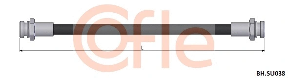 Brake Hose (92.BH.SU038)