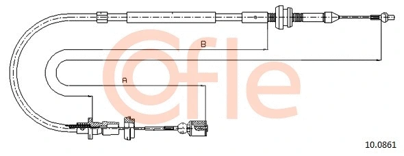 Accelerator Cable (10.0861)