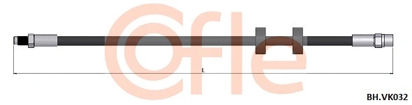 Brake Hose (92.BH.VK032)