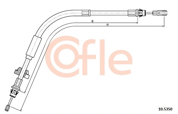 Cable Pull, parking brake (92.10.5350)