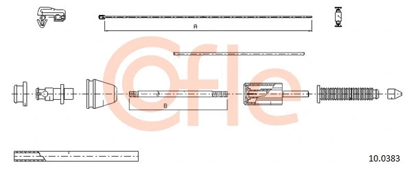 Accelerator Cable (10.0383)