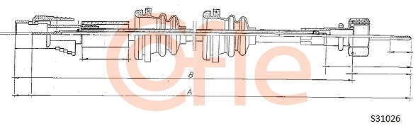 Speedometer Cable (S31026)