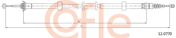 Cable Pull, parking brake (12.0770)