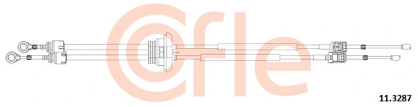 Cable Pull, manual transmission (11.3287)