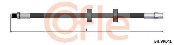 Brake Hose (92.BH.VK041)