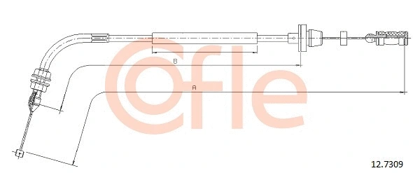 Accelerator Cable (12.7309)