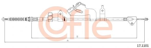 Cable Pull, parking brake (17.1101)
