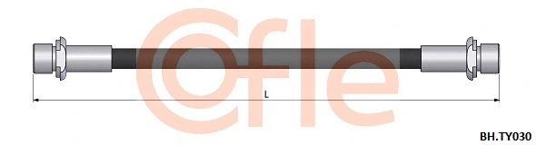 Brake Hose (92.BH.TY030)