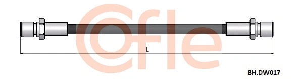 Brake Hose (92.BH.DW017)