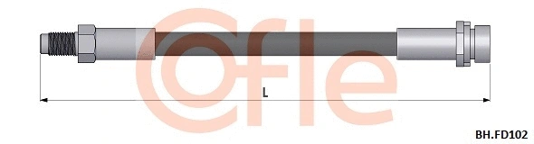 Brake Hose (92.BH.FD102)