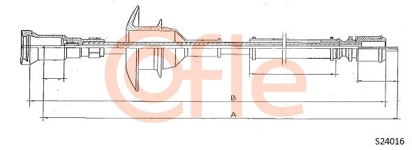 Speedometer Cable (92.S24016)