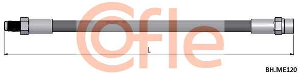 Brake Hose (92.BH.ME120)