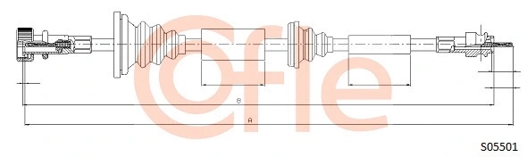 Speedometer Cable (92.S05501)