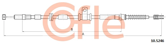 Cable Pull, parking brake (92.10.5246)