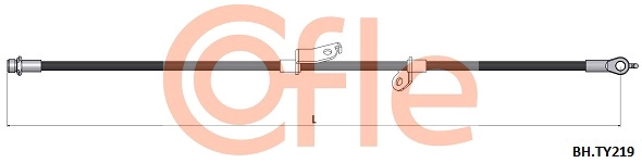 Brake Hose (92.BH.TY219)