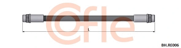 Brake Hose (92.BH.RE006)