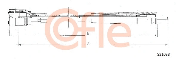 Speedometer Cable (S21038)