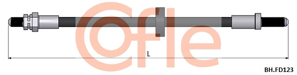 Brake Hose (92.BH.FD123)