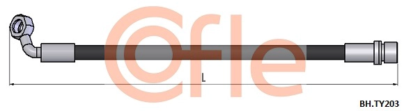 Brake Hose (92.BH.TY203)