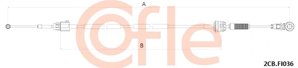 Cable Pull, manual transmission (2CB.FI036)