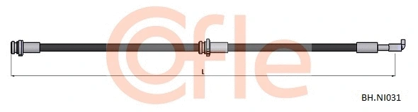 Brake Hose (92.BH.NI031)