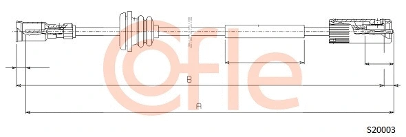 Speedometer Cable (S20003)