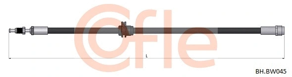 Brake Hose (92.BH.BW045)
