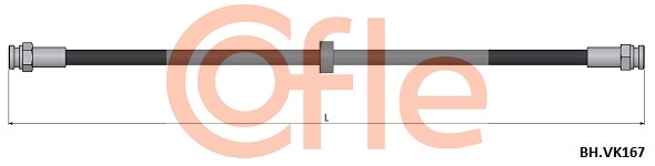 Brake Hose (92.BH.VK167)