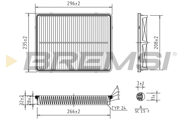 Air Filter (FA1695)