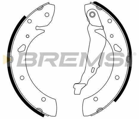 Brake Shoe Set (GF0950)