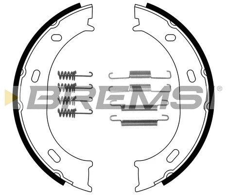 Brake Shoe Set, parking brake (GF0306-1)