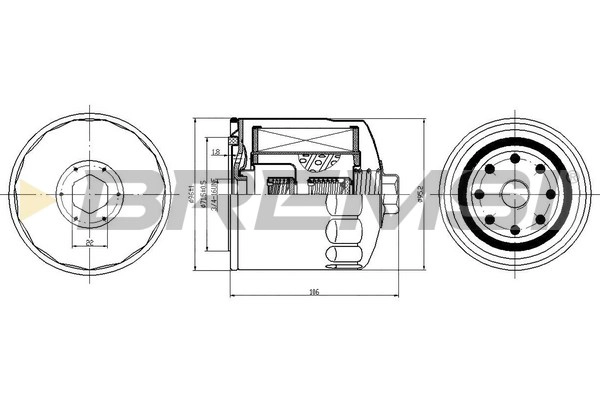 Oil Filter (FL0709)