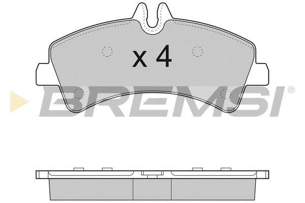 Brake Pad Set, disc brake (BP3291)