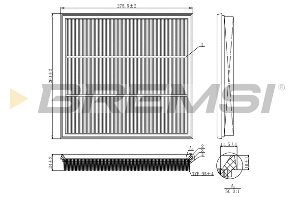 Air Filter (FA1131)