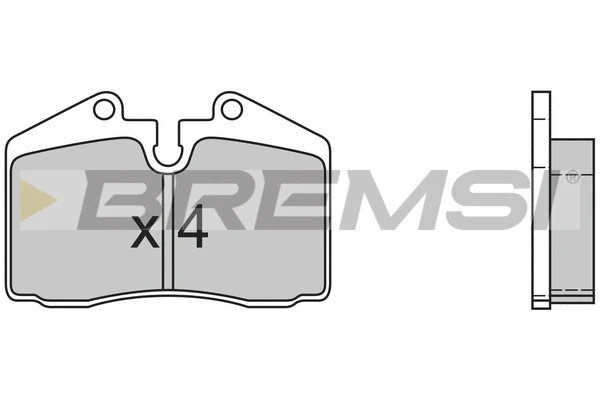 Brake Pad Set, disc brake (BP2399)