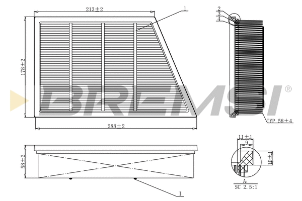 Air Filter (FA1210)