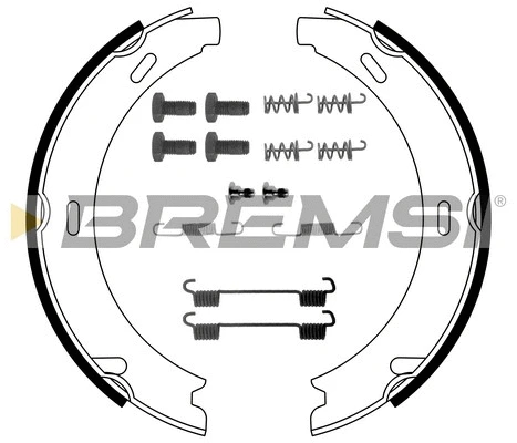 Brake Shoe Set, parking brake (GF0302-1)