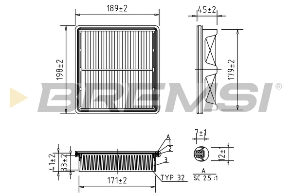 Air Filter (FA1676)