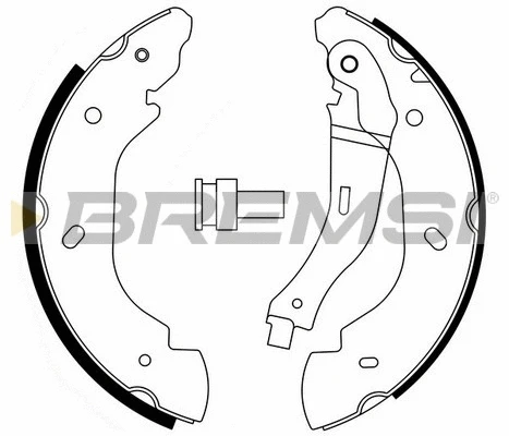Brake Shoe Set (GF0240)