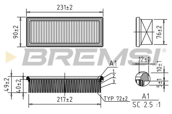 Air Filter (FA0544)