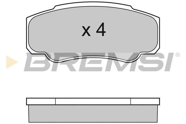 Brake Pad Set, disc brake (BP2996)