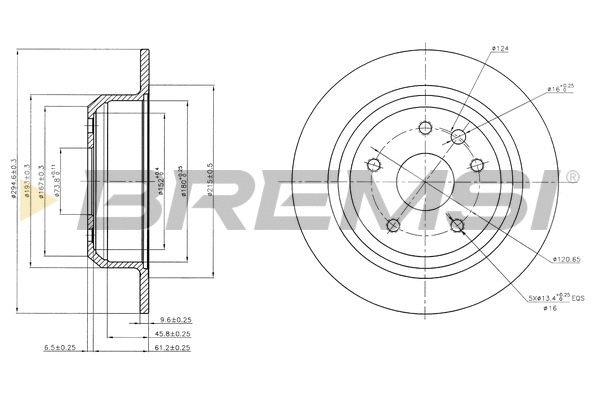 Brake Disc (CD6441S)