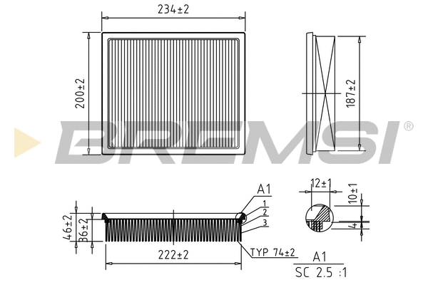 Air Filter (FA1389)